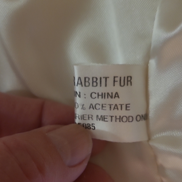 Chic Cream Teddy Jacket - Picture 4 of 5